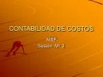 CONTABILIDAD DE COSTOS - slide 1