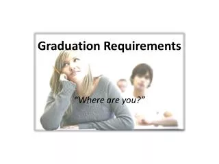 graduation requirements