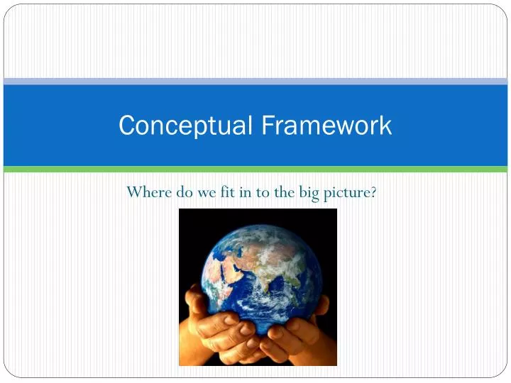 conceptual framework