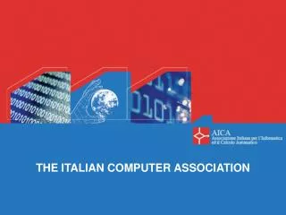 THE ITALIAN COMPUTER ASSOCIATION