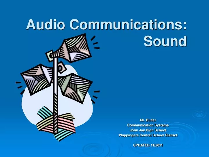 audio communications sound