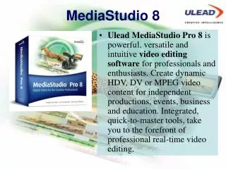 MediaStudio 8