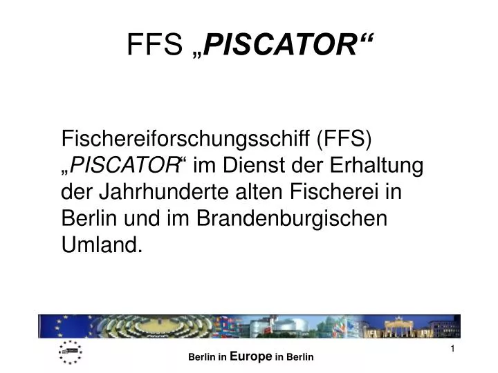 ffs piscator
