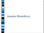 Anemias Hemolíticas - slide 1