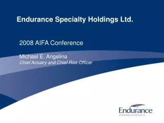 Endurance Specialty Holdings Ltd.