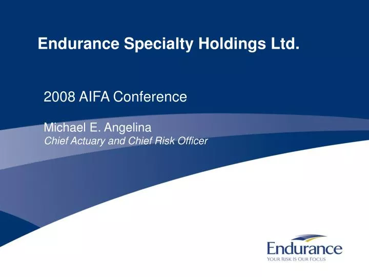 endurance specialty holdings ltd