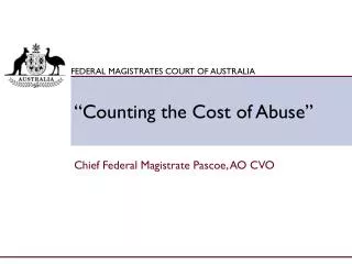 counting the cost of abuse