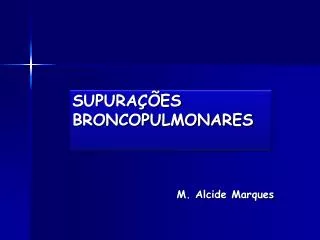 supura es broncopulmonares
