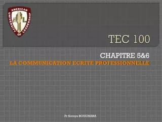 tec 100