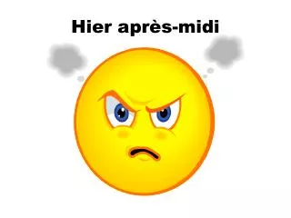hier apr s midi