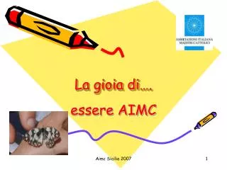 la gioia di