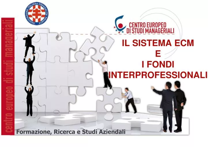 il sistema ecm e i fondi interprofessionali