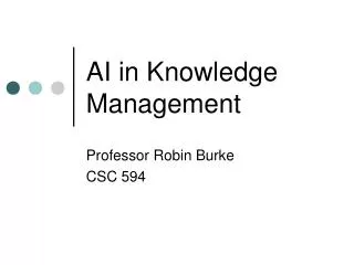 AI in Knowledge Management