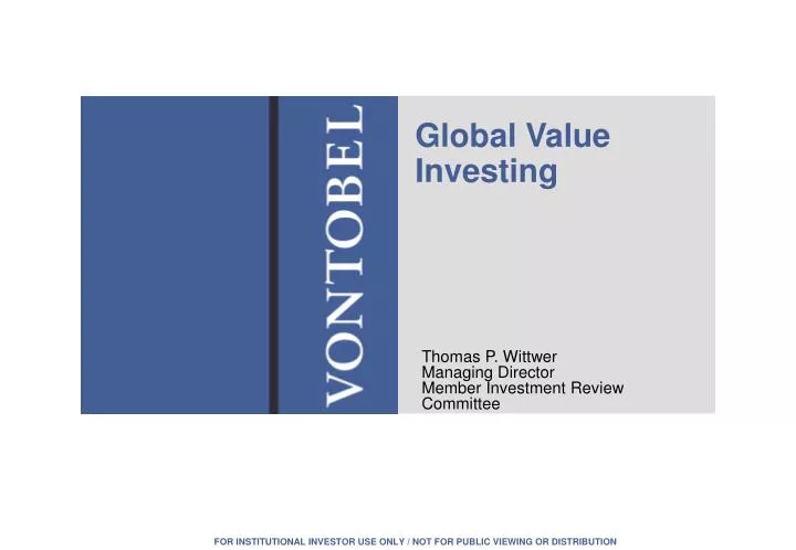 global value investing