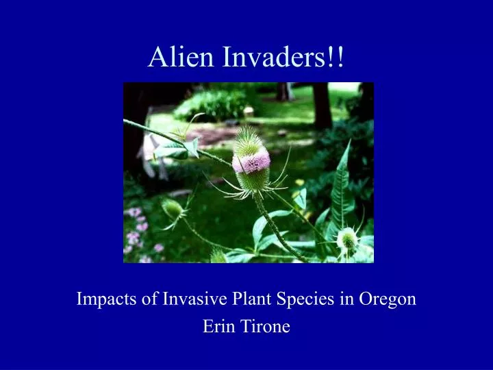 alien invaders