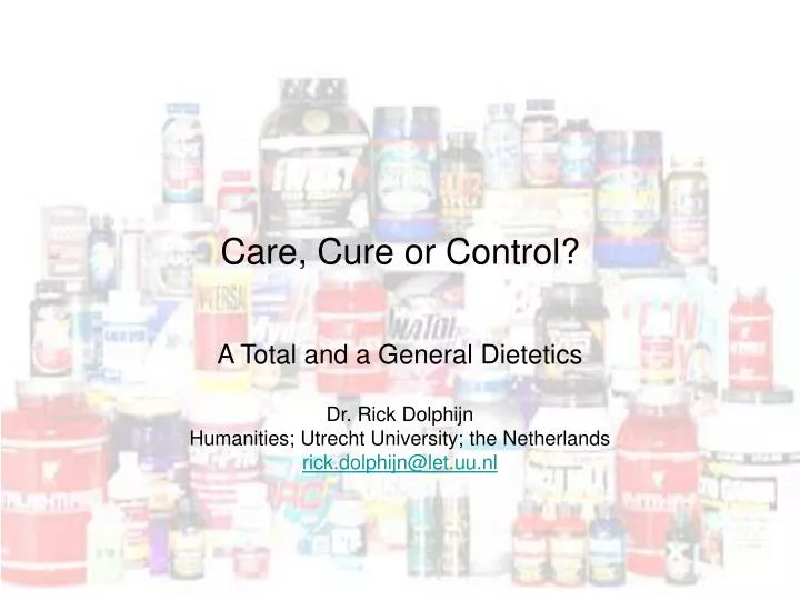 care cure or control