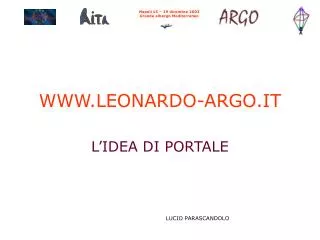 www leonardo argo it