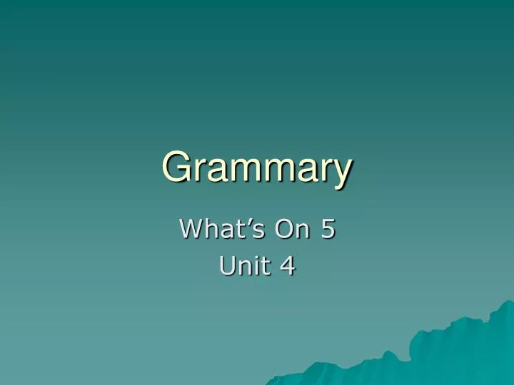 grammary