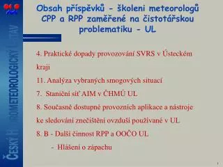 obsah p sp vk koleni meteorolog cpp a rpp zam en na istot skou problematiku ul