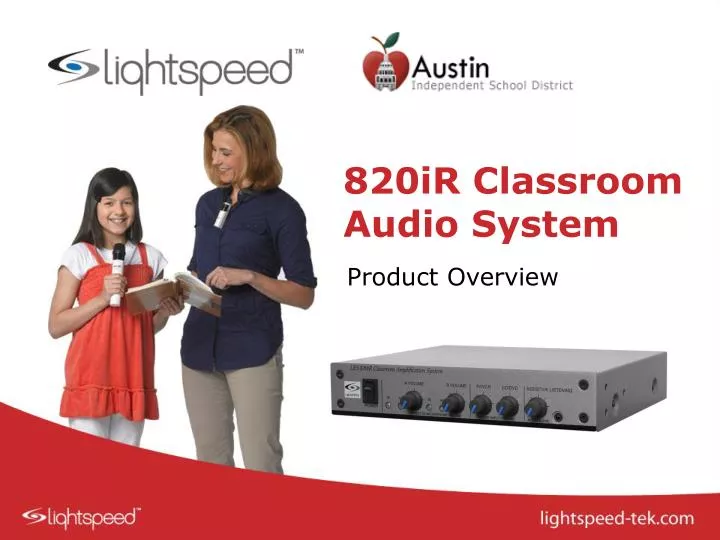 820ir classroom audio system