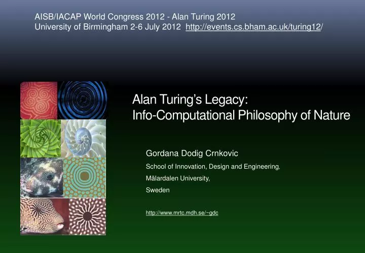 alan turing s legacy info computational philosophy of nature