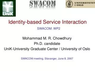 Identity-based Service Interaction
