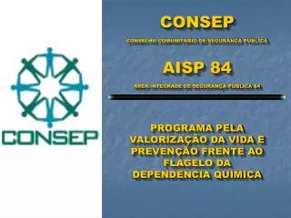 CONSEP CONSELHO COMUNITÁRIO DE SEGURANÇA PÚBLICA