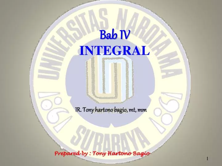 bab iv integral