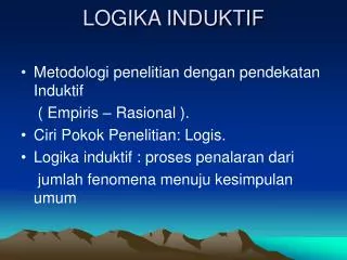 logika induktif