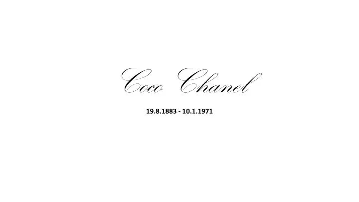 coco chanel