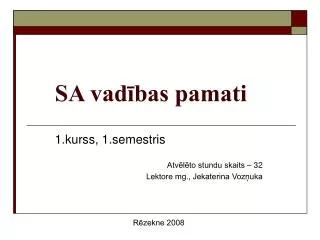 sa vad bas pamati