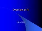 Exploring Artificial Intelligence: History, Methods, and Research Areas - slide 1