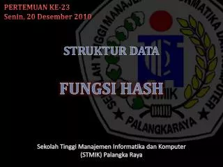 struktur data fungsi hash