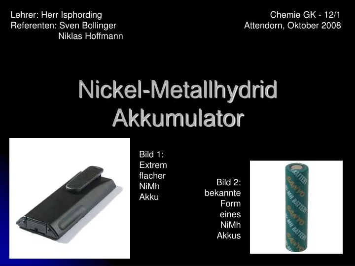 nickel metallhydrid akkumulator