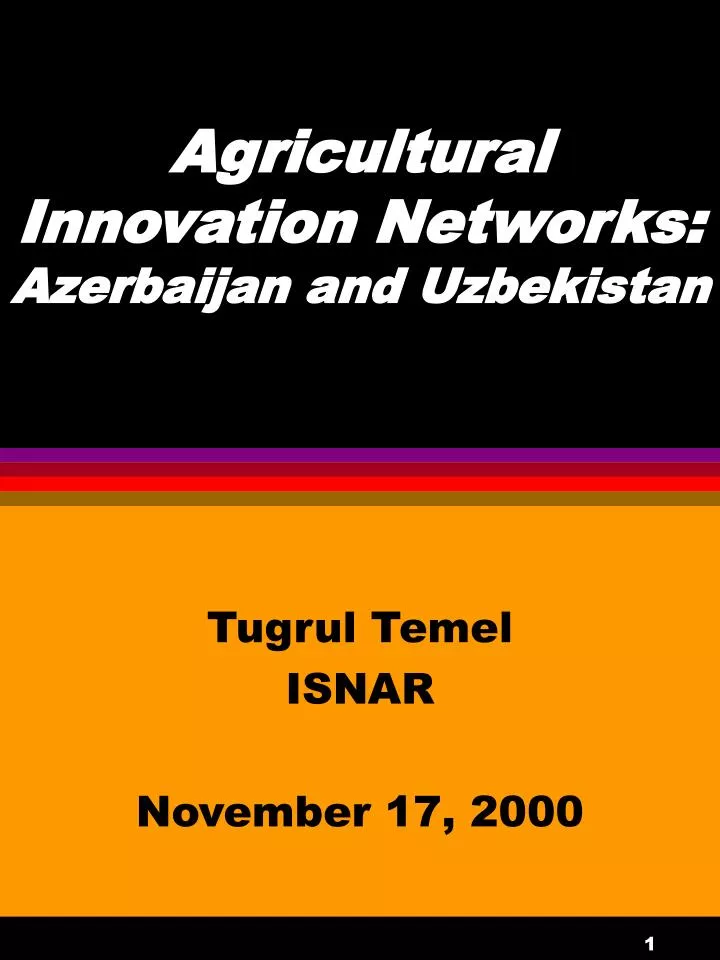 agricultural innovation networks azerbaijan and uzbekistan