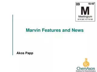 Marvin Features and News