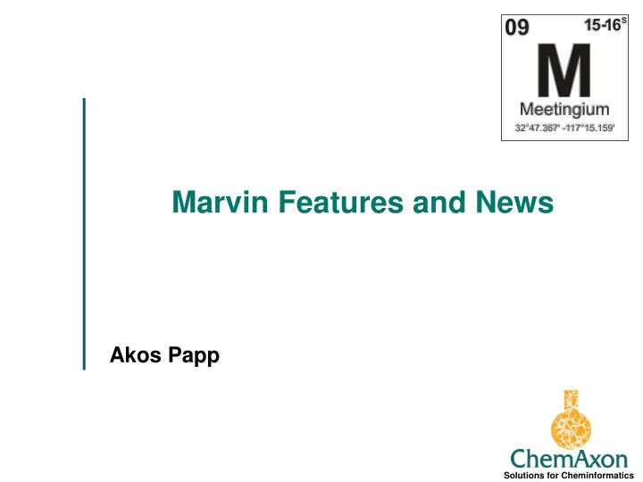 marvin features and news