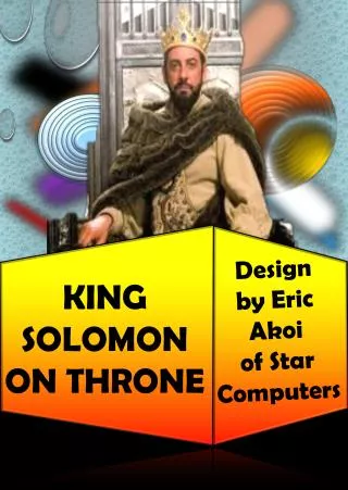 KING SOLOMON ON THRONE