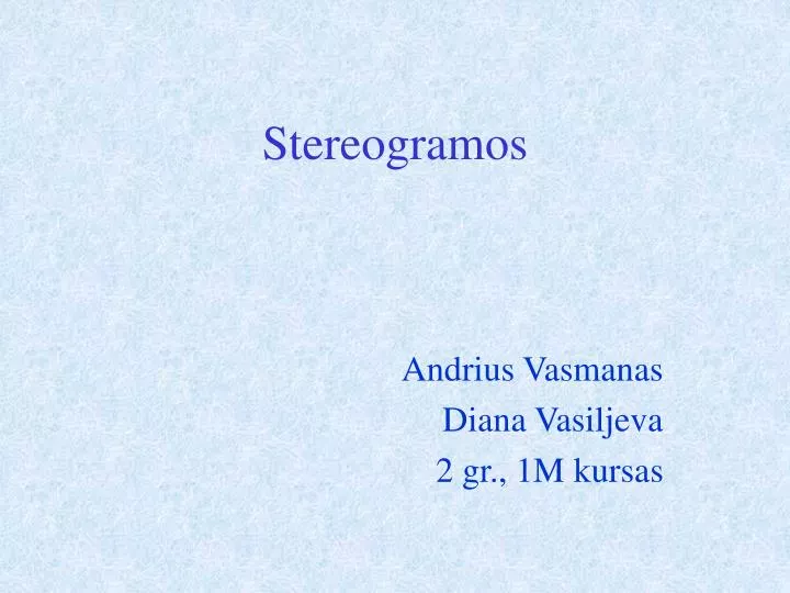 stereogramos