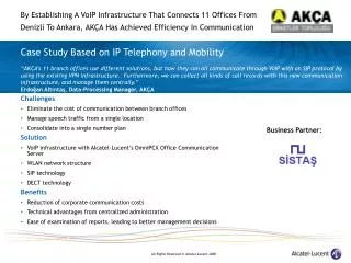 Case Study Based on IP Telephony and Mobility