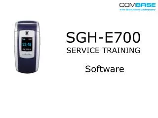 sgh e700 service training software