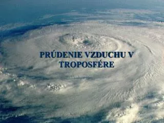 pr denie vzduchu v troposf re