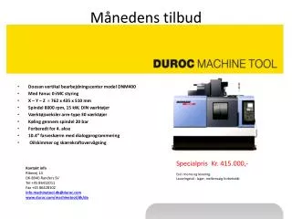 m nedens tilbud