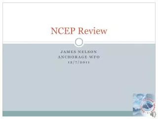NCEP Review