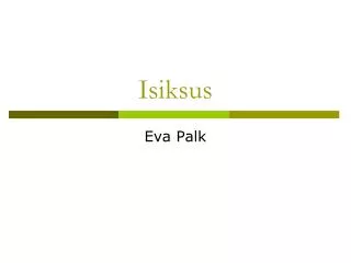 isiksus