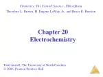 Chapter 20 Electrochemistry - slide 1