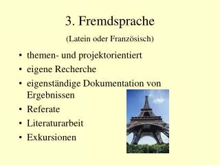 3 fremdsprache latein oder franz sisch