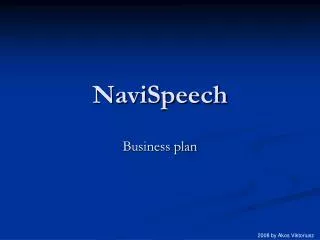 NaviSpeech