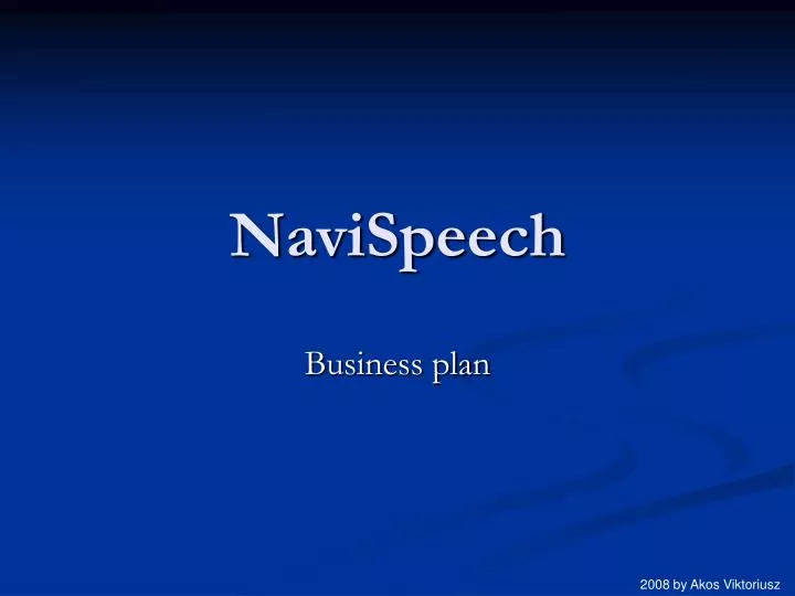 navispeech