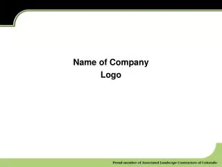 Name of Company Logo